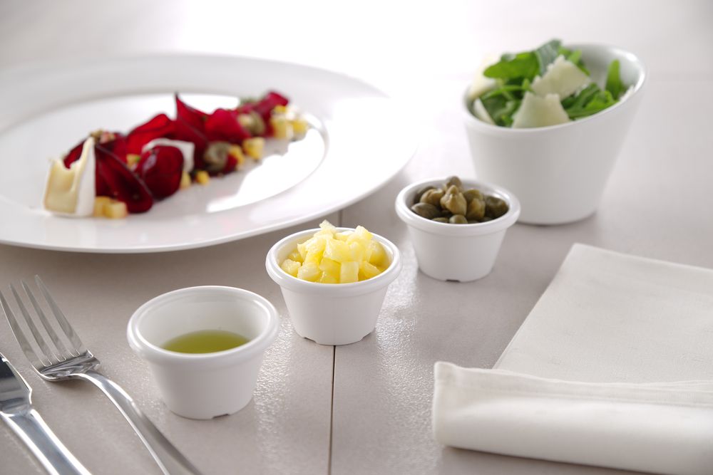 Ramekin - 12 pezzi, HENDI, 0,045L, Nero, 12 pezzi, ⌀60x(H)35mm