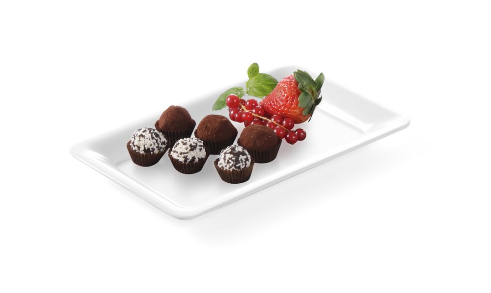 Vassoio gastronorm con bordo sottile, HENDI, GN 1/4, 265x162x(H)20mm