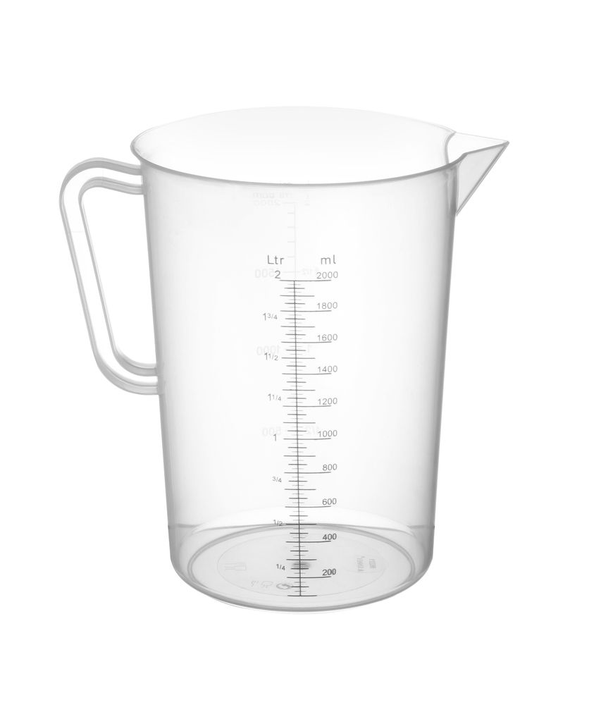 Caraffa graduata polipropilene, HENDI, 2L, ⌀140x(H)215mm