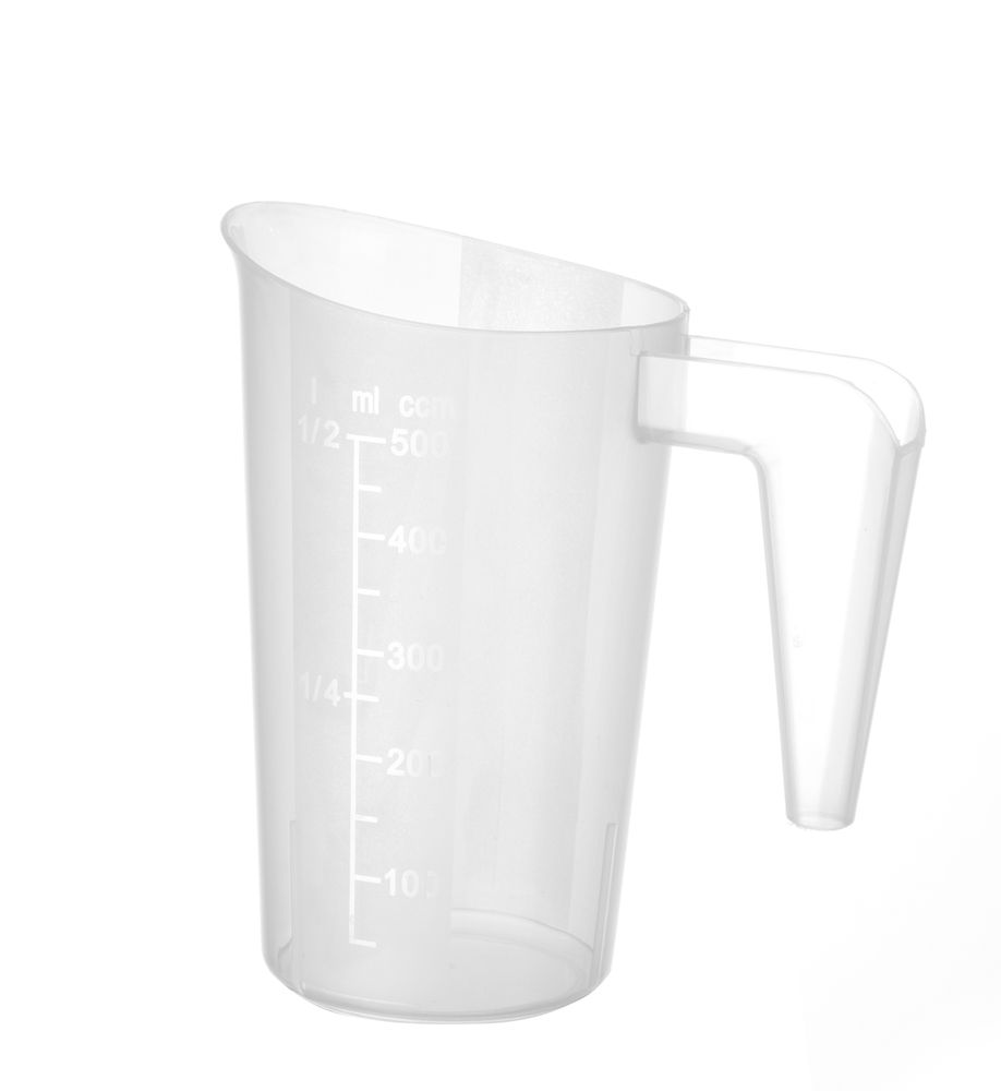 Caraffa graduata impilabile, HENDI, 0,5L, ⌀95x(H)136mm