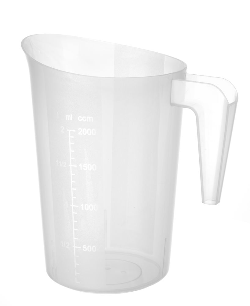 Caraffa graduata impilabile, HENDI, 2L, ⌀160x(H)205mm