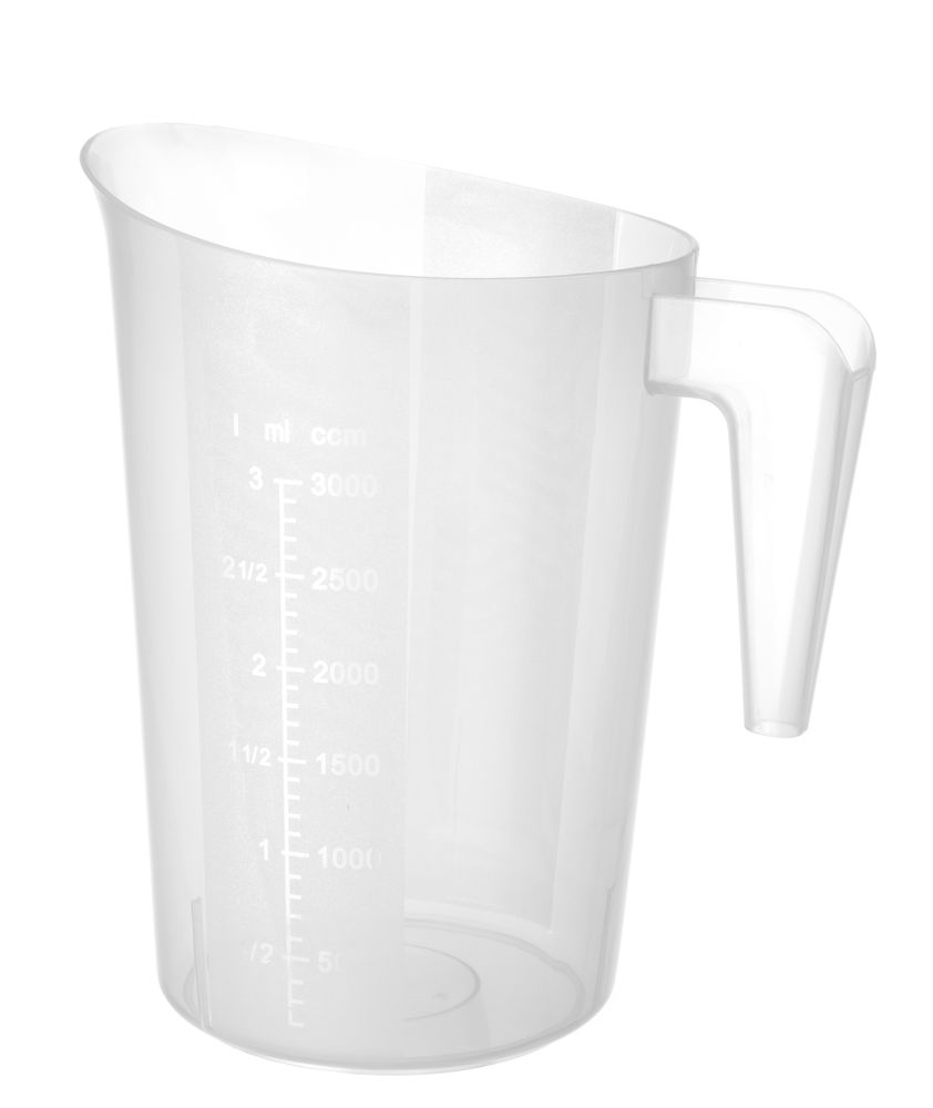 Caraffa graduata impilabile, HENDI, 3L, ⌀181x(H)233mm