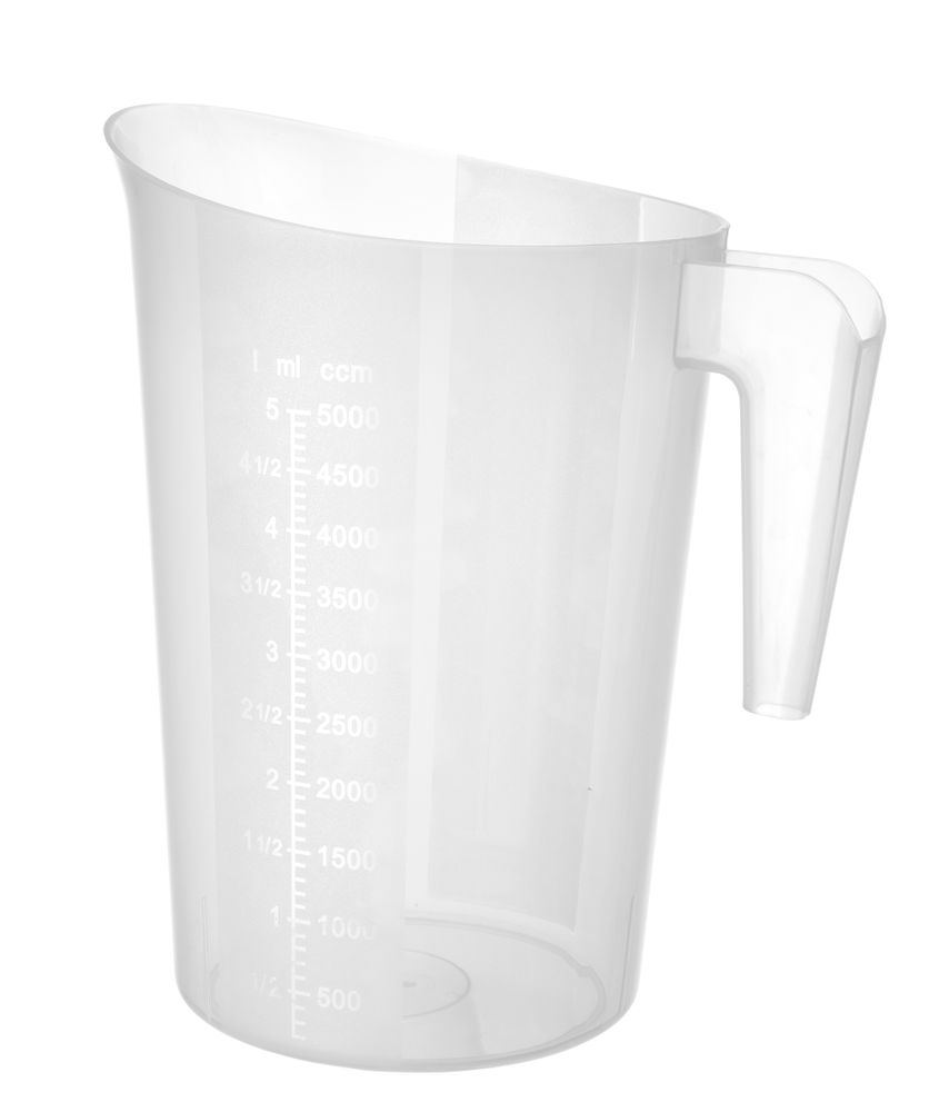 Caraffa graduata impilabile, HENDI, 5L, ⌀210x(H)270mm