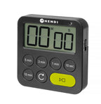 Timer, HENDI, Nero, 82x20x(H)88mm