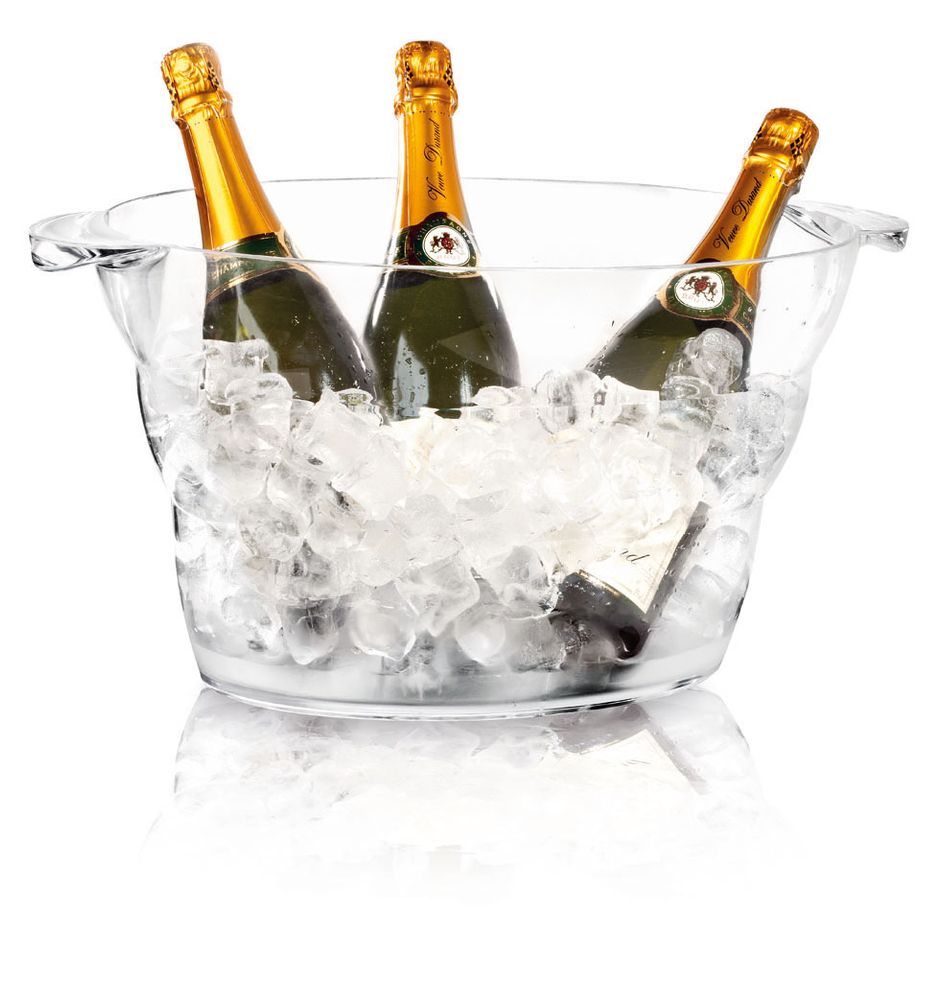 Vasca del ghiaccio trasparente., BarUp, 470x290x(H)230mm