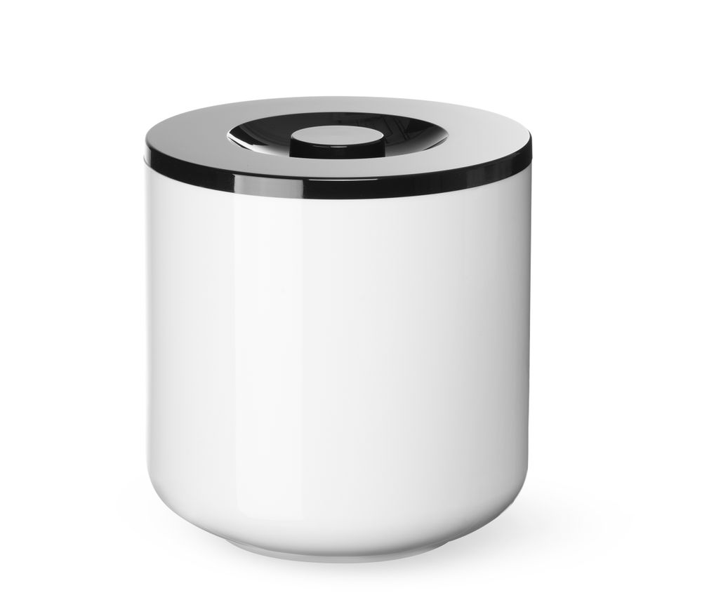 Secchio per ghiaccio, BarUp, 5L, Bianco, ⌀190x(H)200mm