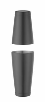 Agitatore Boston Tin-on-Tin, BarUp, 0,8L, Nero, ⌀90mm