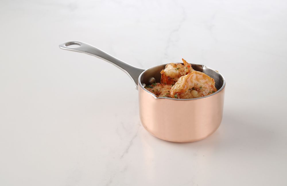 Mini padella con manico, HENDI, 0,26L, ⌀85x(H)50mm