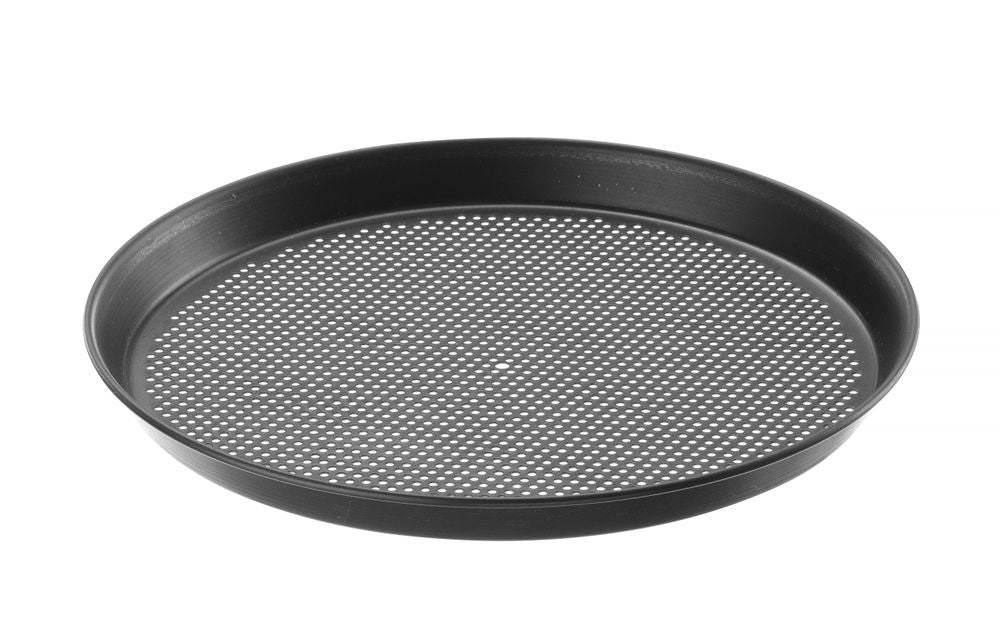 Teglia per pizza rotonda e perforata, HENDI, ⌀291x(H)24mm