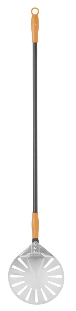Pala per pizza rotonda, HENDI, perforata, 230x1200mm