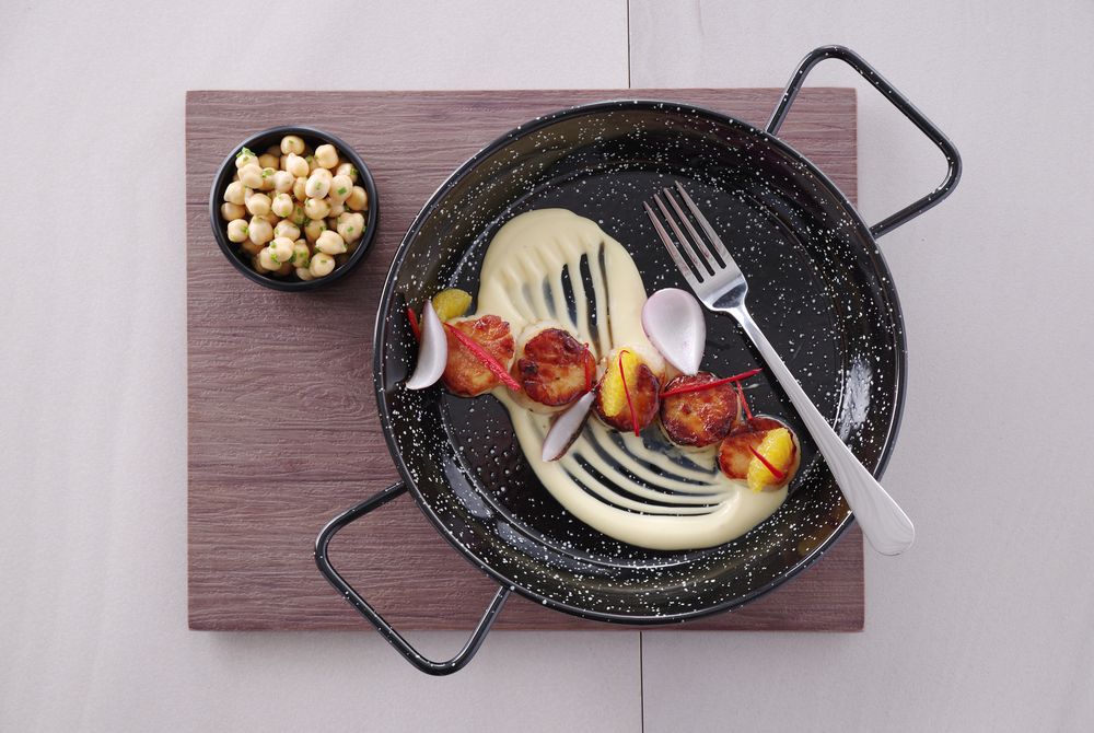 Padella smaltata, HENDI, ⌀200x(H)36mm