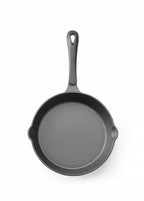 Padella in ghisa., HENDI, Nero, ⌀200x(H)40mm