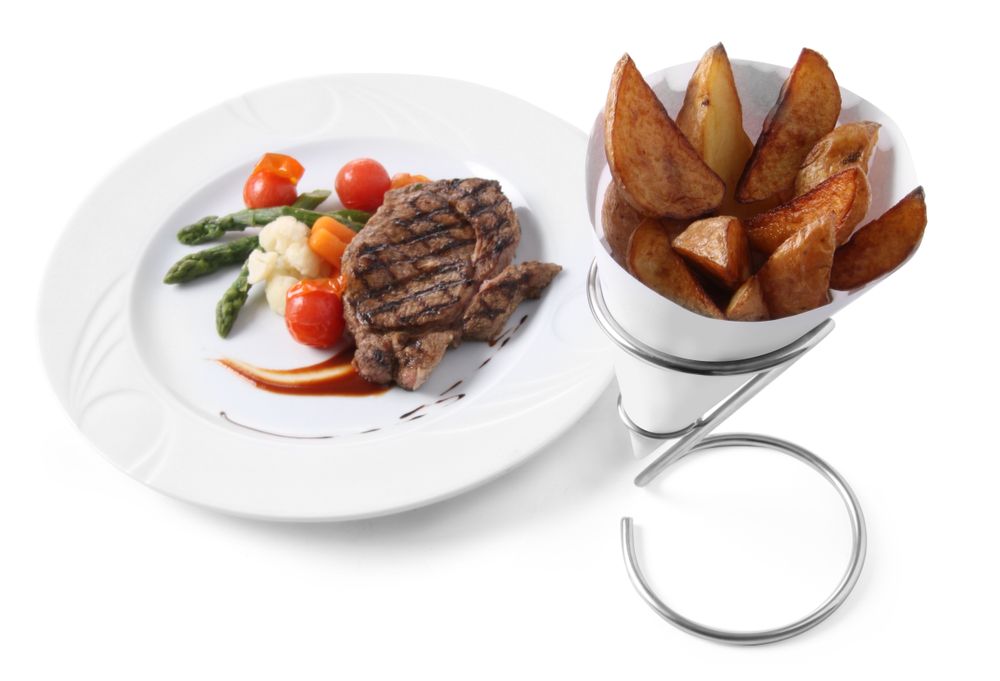 Supporto per sacchetti di patatine, HENDI, ⌀110x(H)175mm