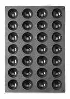 Forma in silicone semisfere, 600x395x(H)35mm