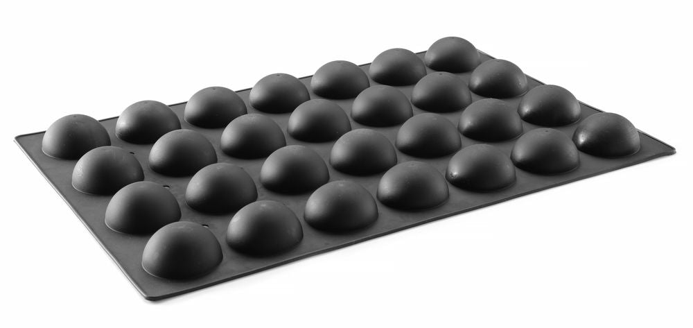Forma in silicone semisfere, 600x395x(H)35mm