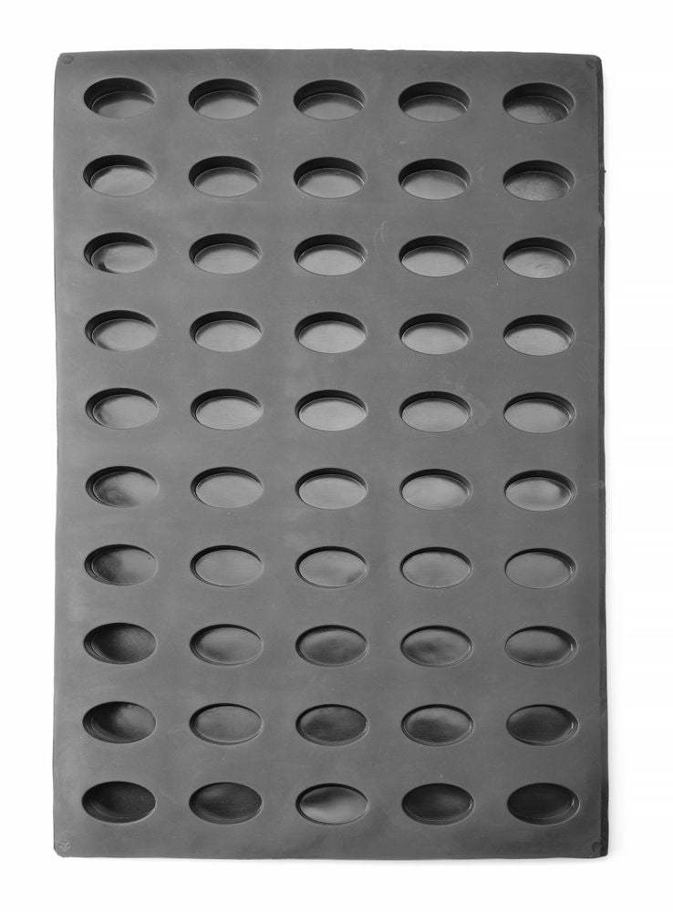 Forma in silicone ovali, 570x375x(H)20mm