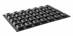 Forma in silicone quadrate, 570x375x(H)25mm, Quadrato