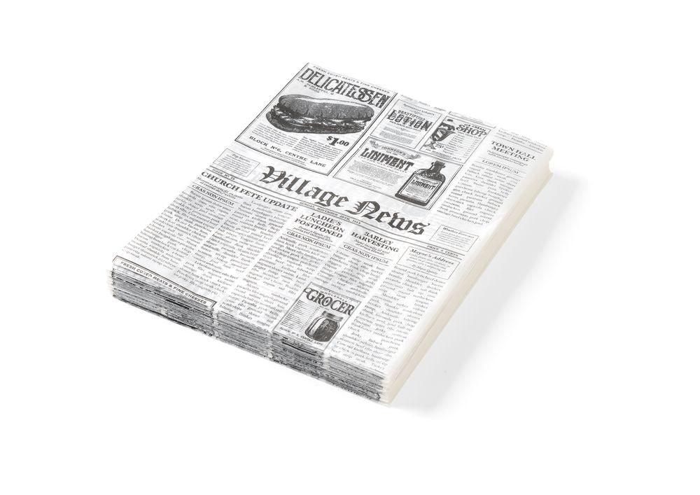 Carta oleata, HENDI, Carta di giornale, 500 pezzi, 200x250mm