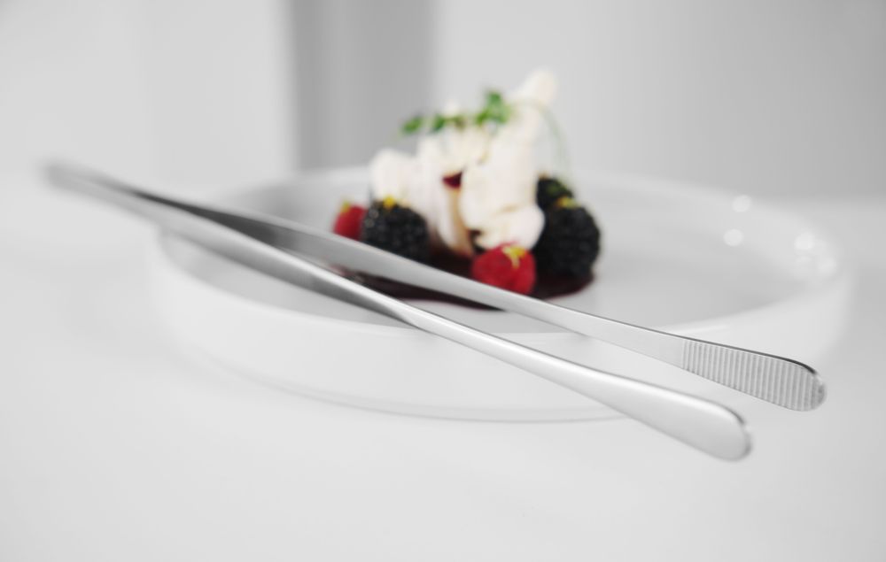 Pinzette con testa arrotondata, HENDI, (L)305mm