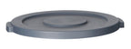 Coperchio per contenitore dei rifiuti rotondo., AmerBox, compatibile con 691038, Grigio chiaro, ⌀570x(H)35mm