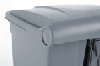 Contenitore con apertura a pedale, AmerBox, 68L, Grigio chiaro, 490x410x(H)660mm