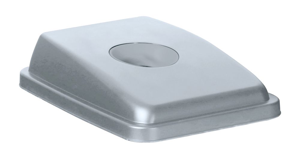 Coperchio con apertura per contenitore rettangolare da 60 l, HENDI, 660x470x(H)30mm