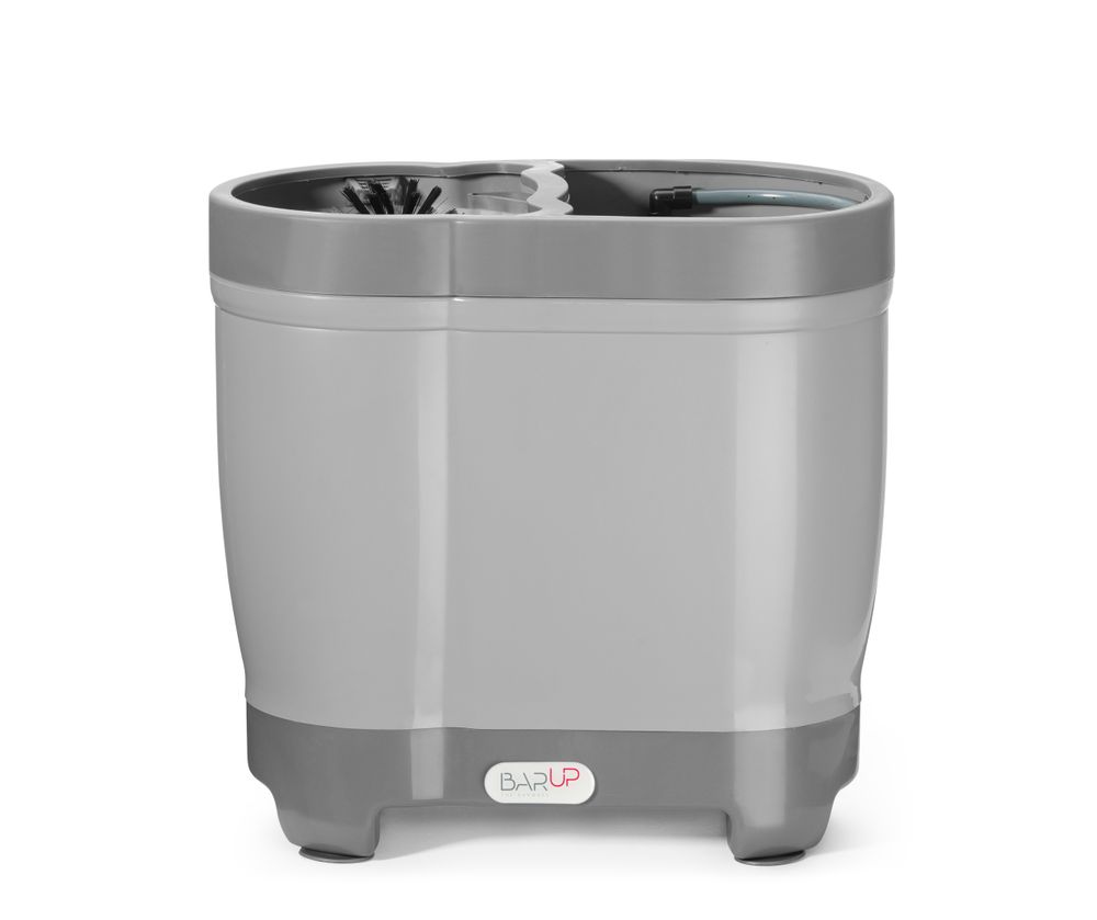 Lavabicchieri in vetro, BarUp, 370x200x(H)360mm