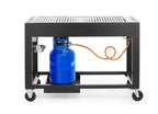 Barbecue a gas Tampa, HENDI, Nero, 10kW, 1260x580x(H)900mm