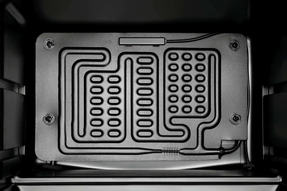 Frigorifero con porta in vetro 46