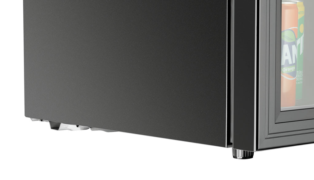 Frigorifero con porta in vetro 46