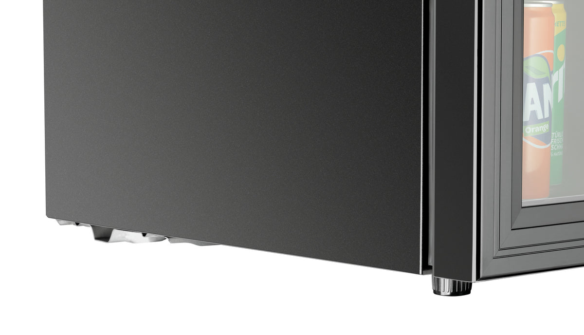 Frigorifero con porta in vetro 46