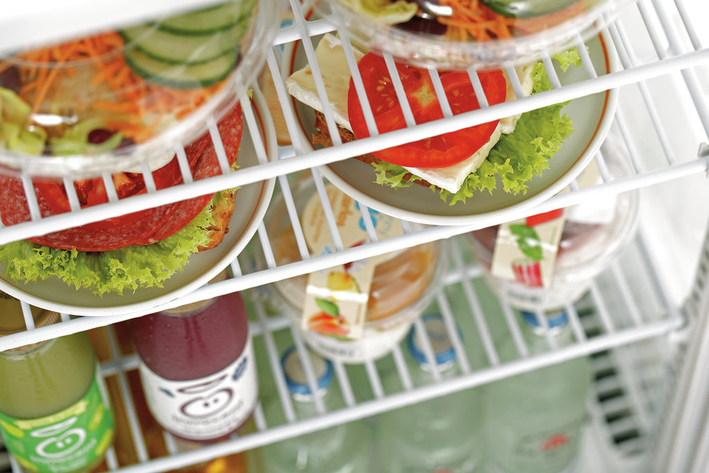 Mini vetrina refrigerata 78L, bianco