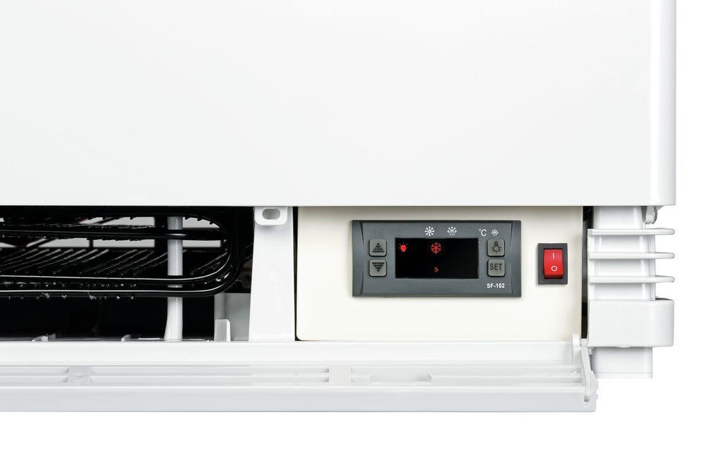Mini vetrina refrigerata 78L, bianco