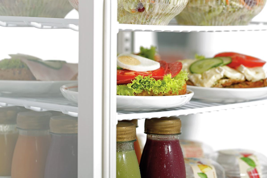 Mini vetrina refrigerata 78L, bianco