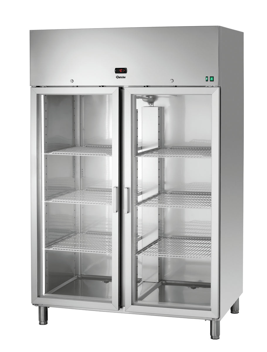 Frigorifero con porta in vetro GN2/1