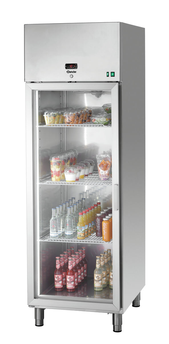 Frigorifero con porta in vetro 700 GN210
