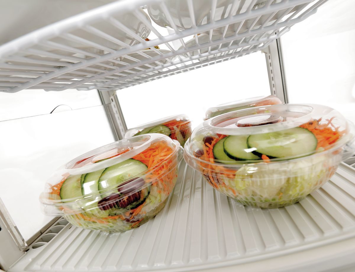 Mini vetrina refrigerata 86L