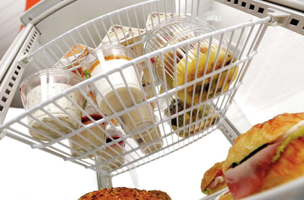 Mini vetrina refrigerata 86L