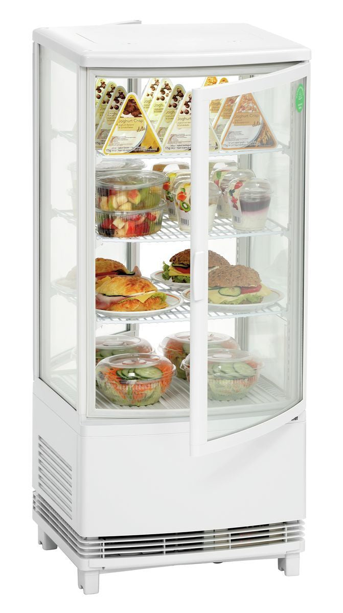 Mini vetrina refrigerata 86L
