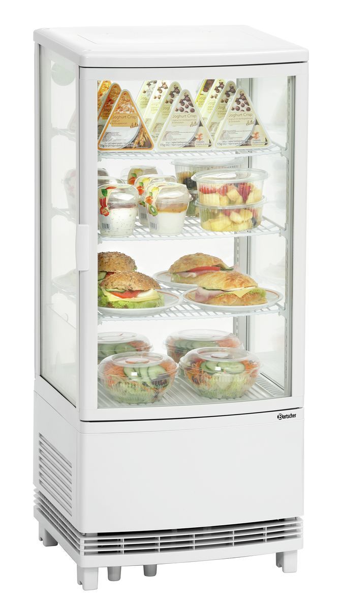 Mini vetrina refrigerata 86L
