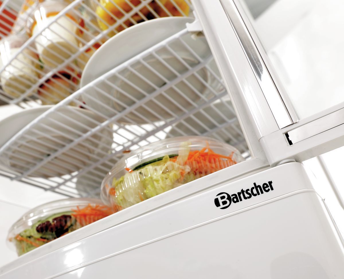 Mini vetrina refrigerata 86L