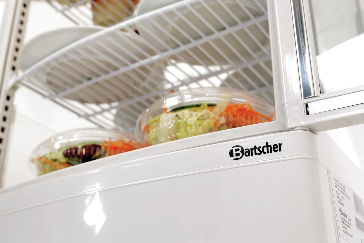Mini vetrina refrigerata 86L