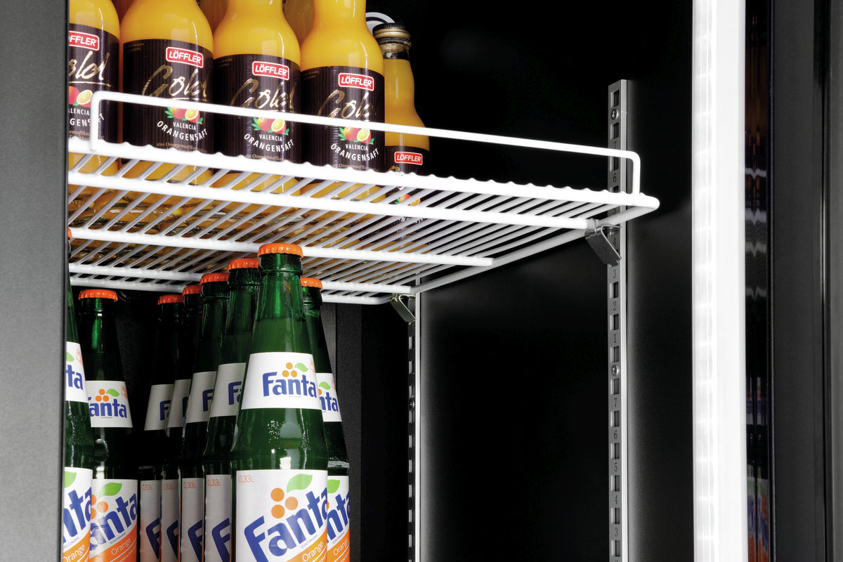 Frigorifero con porta in vetro 300L