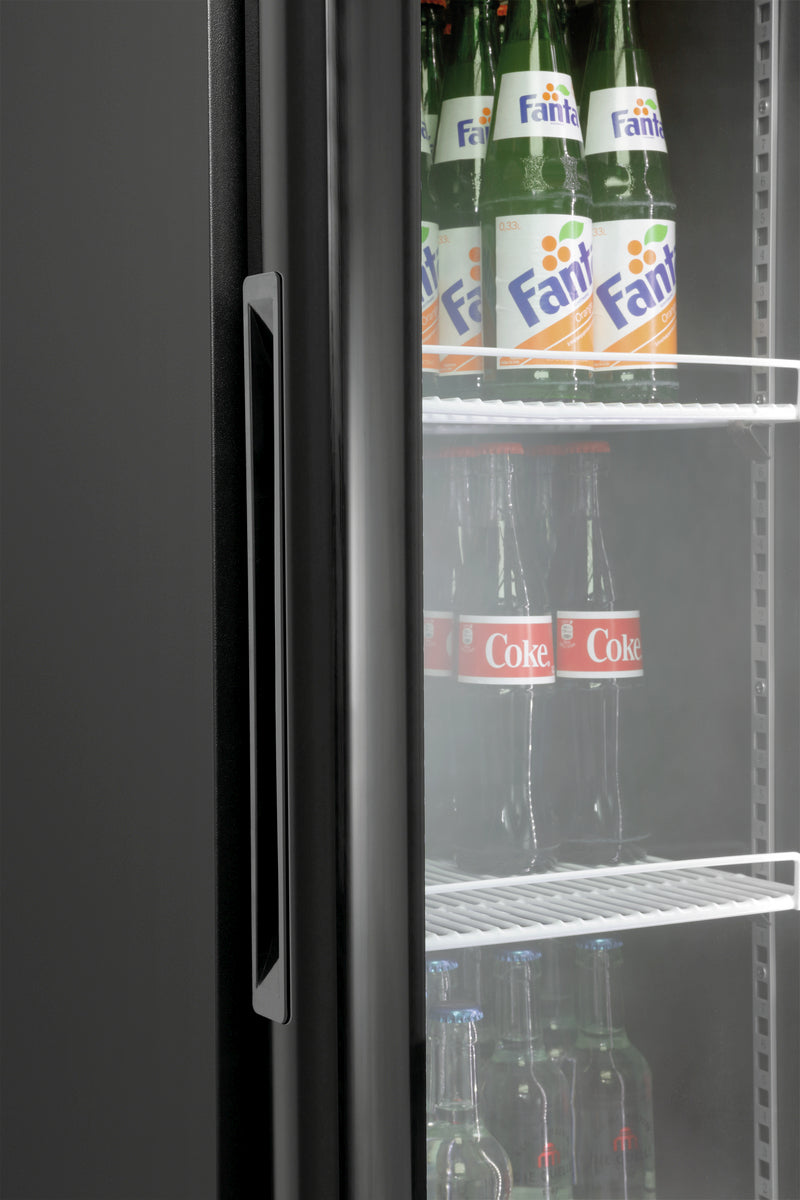 Frigorifero con porta in vetro 300L