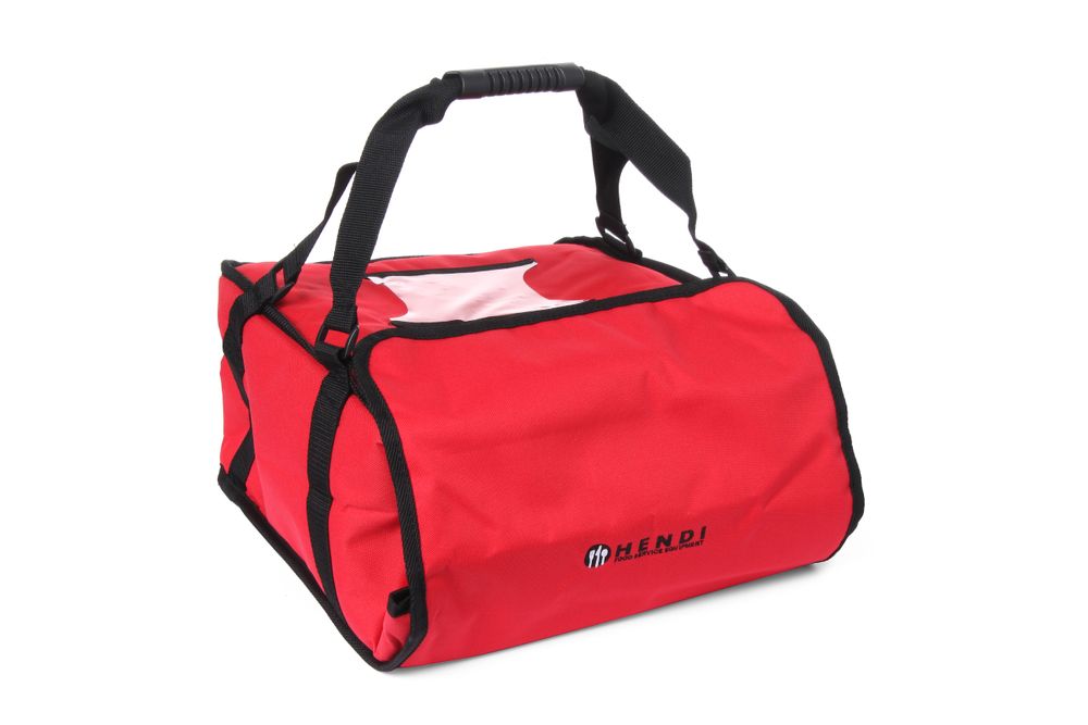 Borsa termica per pizza 35 cm, HENDI, 4 box, 370x370x(H)200mm