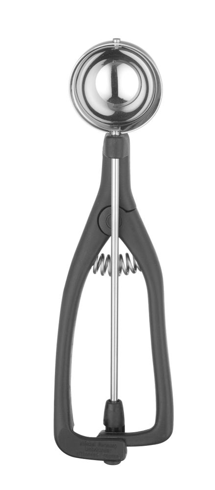 Paletta gelato per mancini, Stöckel, 1/30, Nero, ⌀49x(H)mm