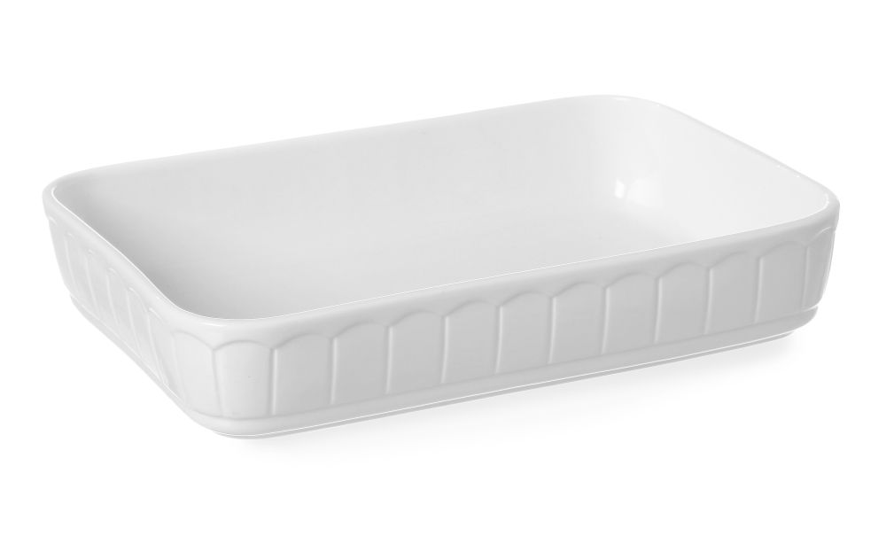 Terrina rettangolare Rustica, HENDI, 3L, 335x232x(H)62mm