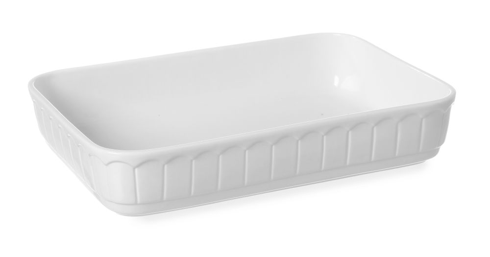 Terrina rettangolare Rustica, HENDI, 4,8L, 380x260x(H)70mm