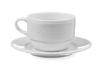 Tazza da cappuccino e piattino, HENDI, 0,23L, ⌀87mm