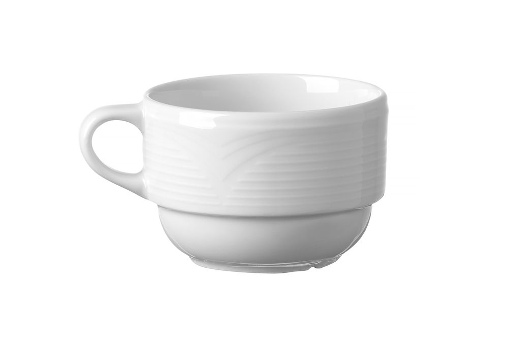 Tazza da cappuccino e piattino, HENDI, 0,23L, ⌀87mm